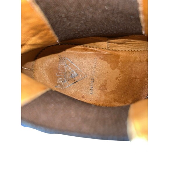 John Fluevog Twin Turbine 1224 Stark St Pink Leather Chelsea Boots Men’s 11.5 M main image 10